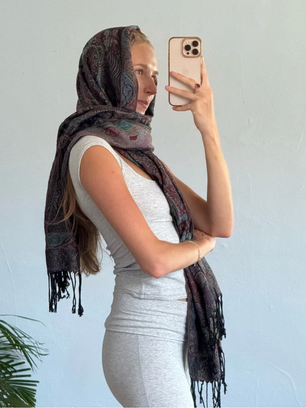 Source Unknown lightweight paisley